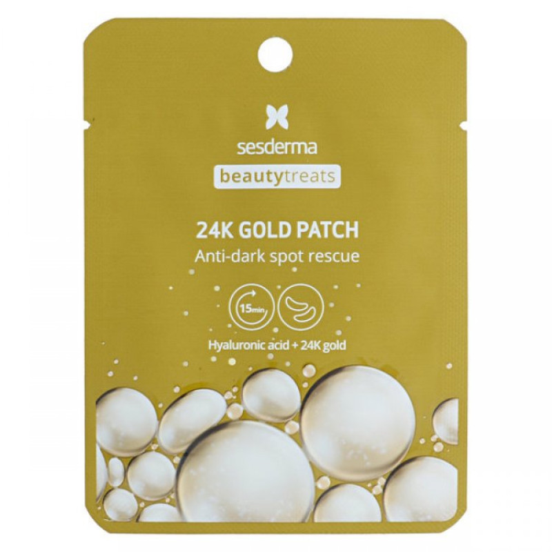 Sesderma Beauty Treats 24K Gold Patch | 24K Золотые глазные патчи 1 пара Sesderma Beauty Treats 24K Gold Patch | 24K Золотые глазные патчи 1 пара