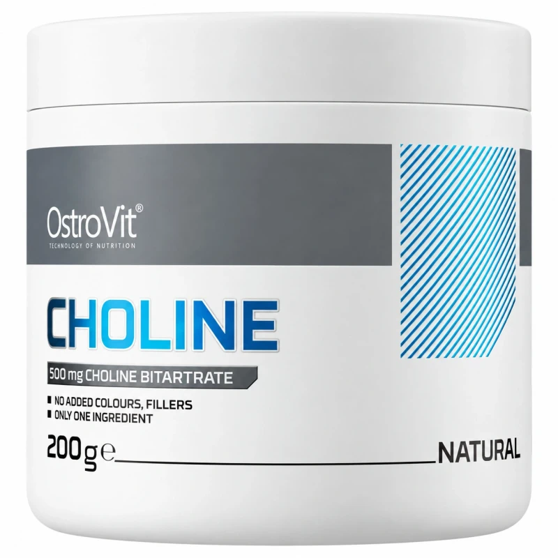 OstroVit Supreme Pure Choline | Holīna Bitartrāts Pulverī 200 g