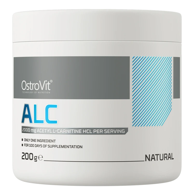 OstroVit Acetyl L-Carnitine | Acetil-L-Karnitīns Pulverī 200 g