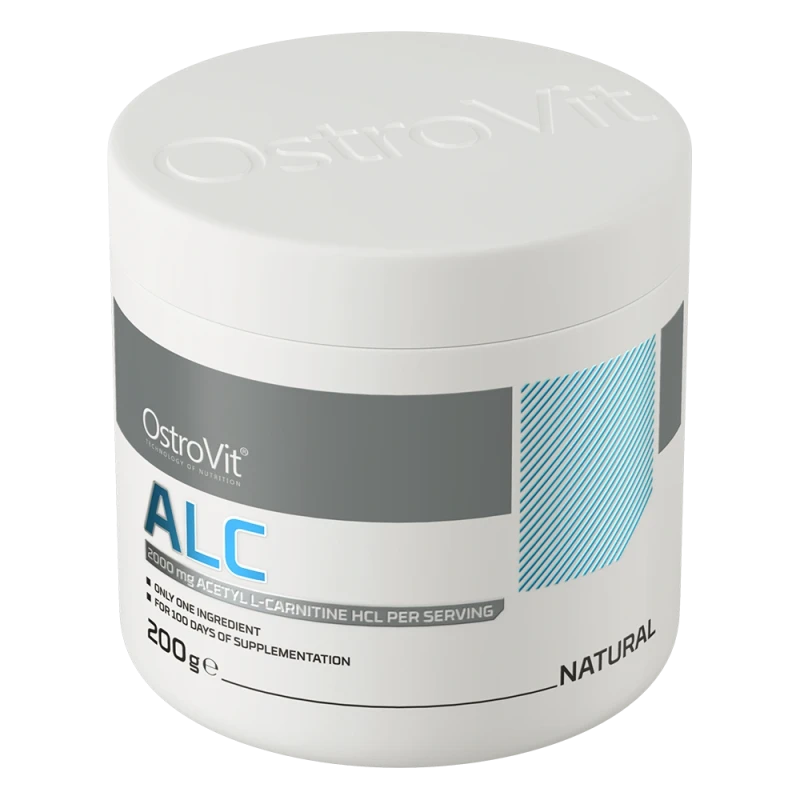 OstroVit Acetyl L-Carnitine | Acetil-L-Karnitīns Pulverī 200 g