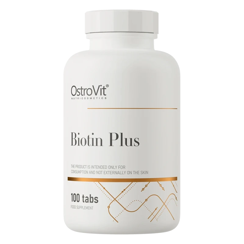 OstroVit Biotin Plus | Biotīns 2500 µg 100 Tabletes