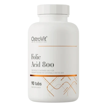OstroVit Folic Acid | Folskābe B9 Vitamīns 90 Tabletes