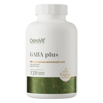 OstroVit GABA Plus VEGE | GABA 750 mg + Melatonīns 120 Kapsulas