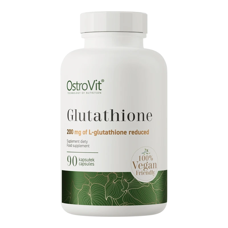 OstroVit Glutathione  | Reducēts L-Glutations 200 mg 90 Kapsulas