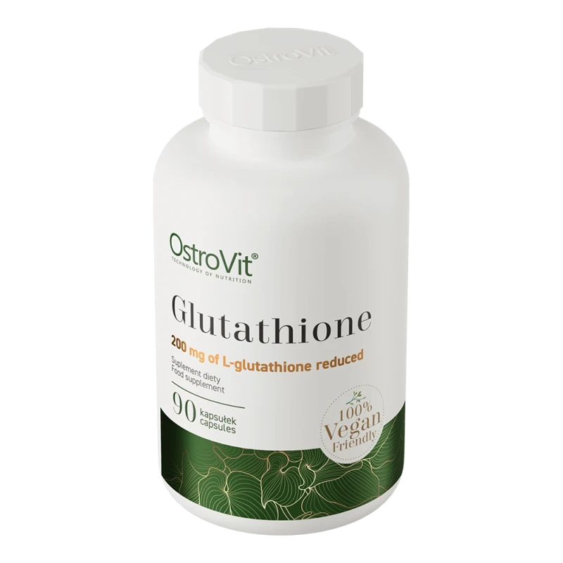 OstroVit Glutathione  | Reducēts L-Glutations 200 mg 90 Kapsulas