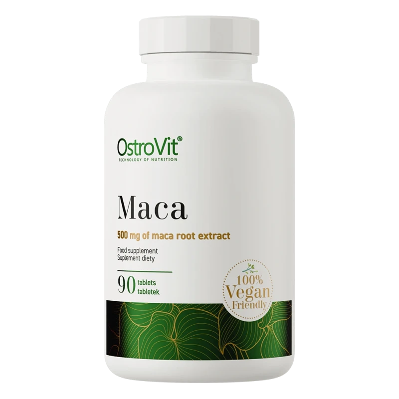 OstroVit Maca VEGE | Maka Saknes Ekstrakts 500 mg 90 Tabletes