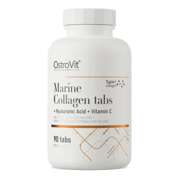 OstroVit Marine Collagen + Hyaluronic Acid + Vitamin C | Морской коллаген + Гиалуроновая кислота 90 таблеток