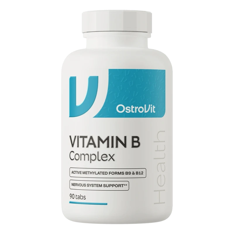 OstroVit Vitamin B Complex | B vitamīnu komplekss 90 tabletes
