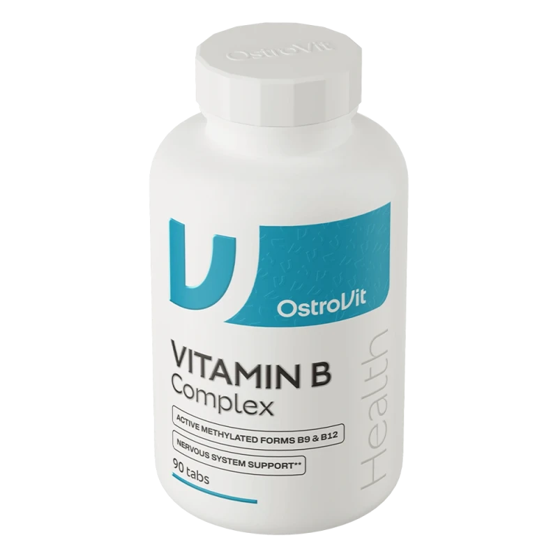 OstroVit Vitamin B Complex | B vitamīnu komplekss 90 tabletes