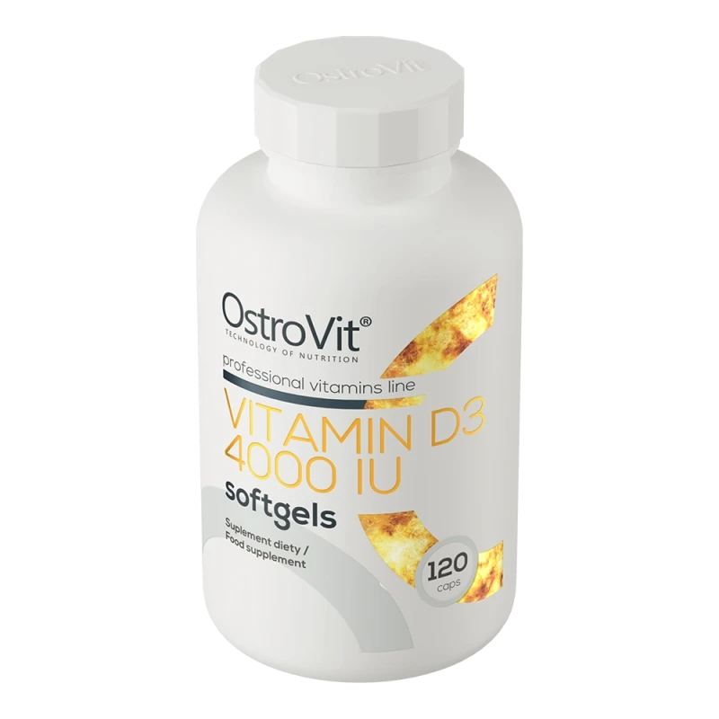 OstroVit Vitamin D3 4000 IU | Витамин D3 120 капсул