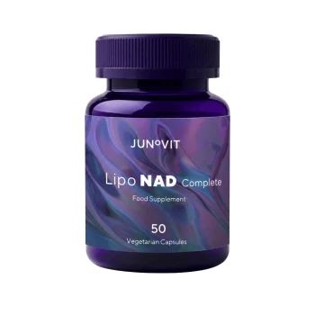 Junovit Lipo NAD Complete | Липосомальный NAD+ с ниацином 50 капсул