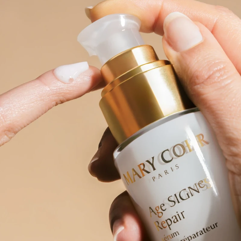 Mary Cohr Age SIGNeS Repair | Intensīvi atjaunojošs pretnovecošanās sejas serums grumbu mazināšanai un ādas tvirtumam 25 ml
