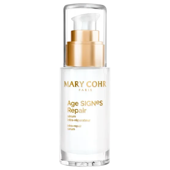 Mary Cohr Age SIGNeS Repair | Intensīvi atjaunojošs pretnovecošanās sejas serums grumbu mazināšanai un ādas tvirtumam 25 ml