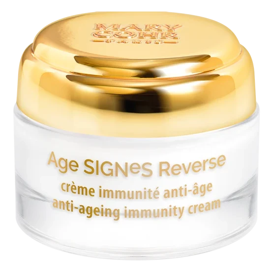 Mary Cohr Age SIGNeS Reverse | Intensīvs pretnovecošanās sejas krēms grumbu mazināšanai, tvirtumam un mirdzumam 50 ml