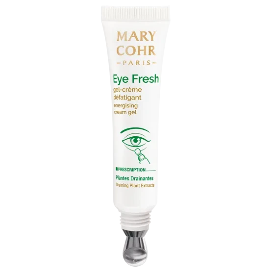 Mary Cohr Eye Fresh | Atsvaidzinošs acu krēms-gēls tūskas un tumšo loku mazināšanai 15 ml