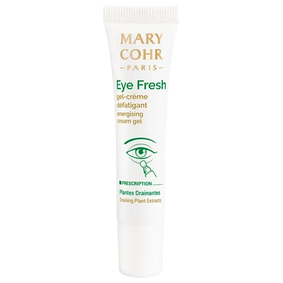 Mary Cohr Eye Fresh | Atsvaidzinošs acu krēms-gēls tūskas un tumšo loku mazināšanai 15 ml