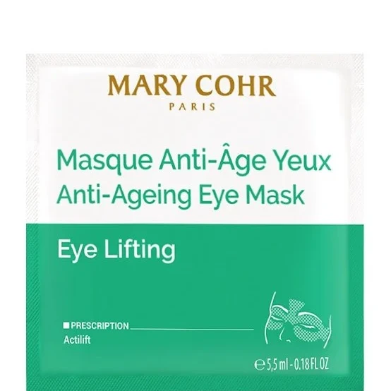 Mary Cohr Anti-Ageing Eye Lifting Mask | Pretnovecošanās liftinga maska acu zonai grumbu, tūskas un tumšo loku mazināšanai 5,5 ml
