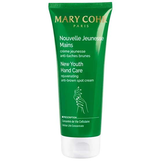 Mary Cohr New Youth Hand Care | Восстанавливающий антивозрастной крем для рук, уменьшающий пигментацию 75 мл