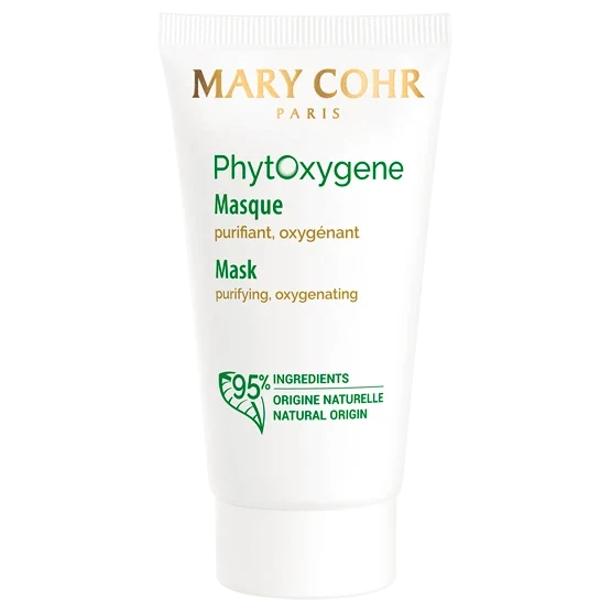 Mary Cohr PhytOxygene Mask | Attīroša un revitalizējoša sejas maska blāvai un nogurušai ādai 50 ml