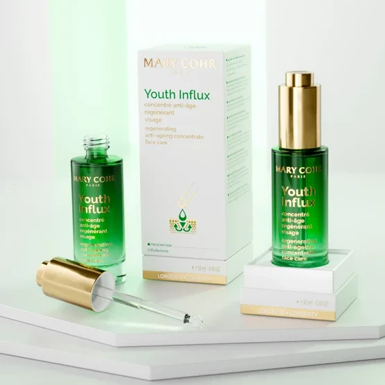 Mary Cohr Youth Influx | Intensīvi atjaunojošs un ādu piepildošs pretnovecošanās sejas serums 30 ml