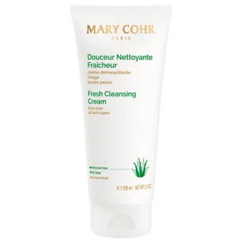Mary Cohr Fresh Cleansing Cream | Atsvaidzinošs attīrošs krēms sejas un dekoratīvās kosmētikas noņemšanai 200 ml