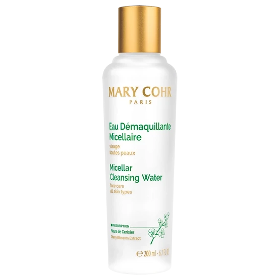 Mary Cohr Micellar Cleansing Water | Maigs micelārais ūdens sejas un acu dekoratīvās kosmētikas noņemšanai 200 ml