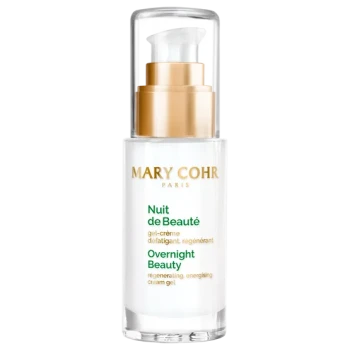 Mary Cohr Overnight Beauty | Nakts atjaunojošs un enerģizējošs gēlkrēms noguruma pazīmju mazināšanai 50 ml
