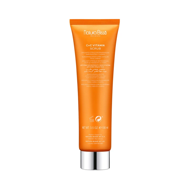 Natura Bissé C+C Vitamin Scrub | Atjaunojošs citrusaugļu skrubis sejai un ķermenim 100 ml