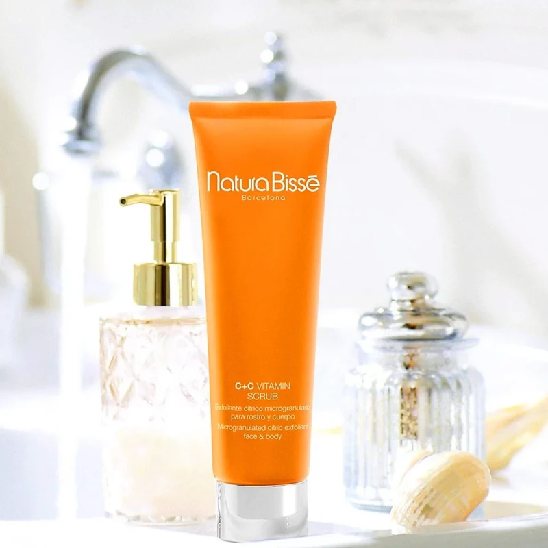 Natura Bissé C+C Vitamin Scrub | Atjaunojošs citrusaugļu skrubis sejai un ķermenim 100 ml