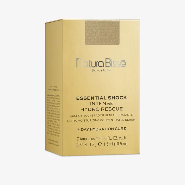 Natura Bissé Essential Shock Intense Hydro Rescue | Īpaši intensīvs mitrinošs serums ampulās 7 × 1,5 ml