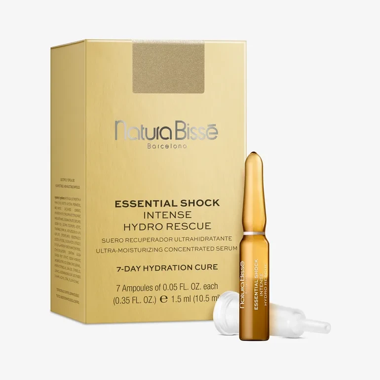 Natura Bissé Essential Shock Intense Hydro Rescue | Īpaši intensīvs mitrinošs serums ampulās 7 × 1,5 ml