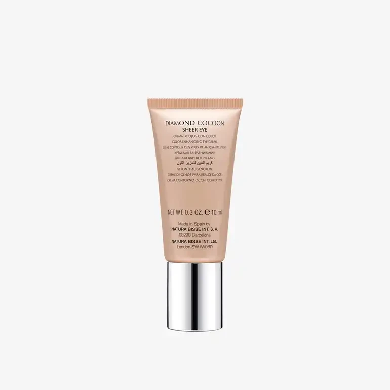 Natura Bissé Mini Diamond Cocoon Sheer Eye | Izgaismojošs pretnovecošanās acu krēms ar tonējošu efektu 10 ml
