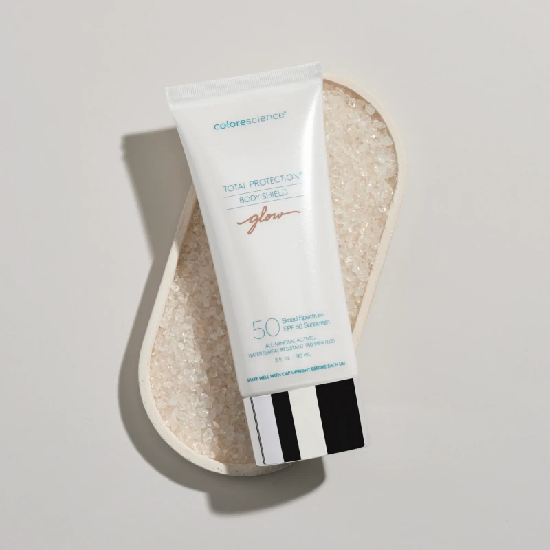 Colorescience Total Protection® Body Shield Glow SPF 50 | Minerāls SPF līdzeklis ķermenim ar mirdzuma efektu 90 ml