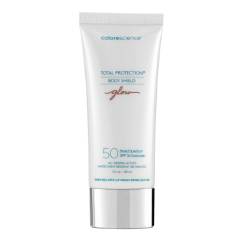 Colorescience Total Protection® Body Shield Glow SPF 50 | Минеральный SPF для тела с сиянием 90 мл