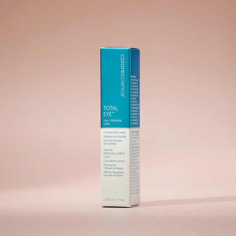 Colorescience Total Eye® 3-in-1 Renewal Therapy SPF35 | Acu zonas krēms ar toni un SPF35 Fair 4 ml