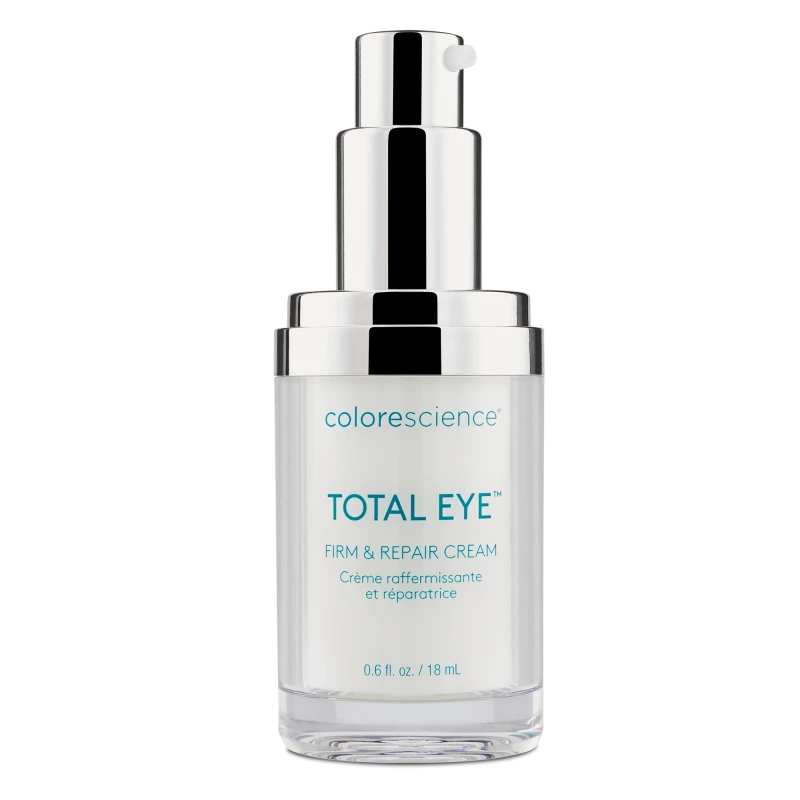 Colorescience Total Eye® Firm & Repair Cream | Nostiprinošs acu zonas krēms ar peptīdiem un kofeīnu 18 ml
