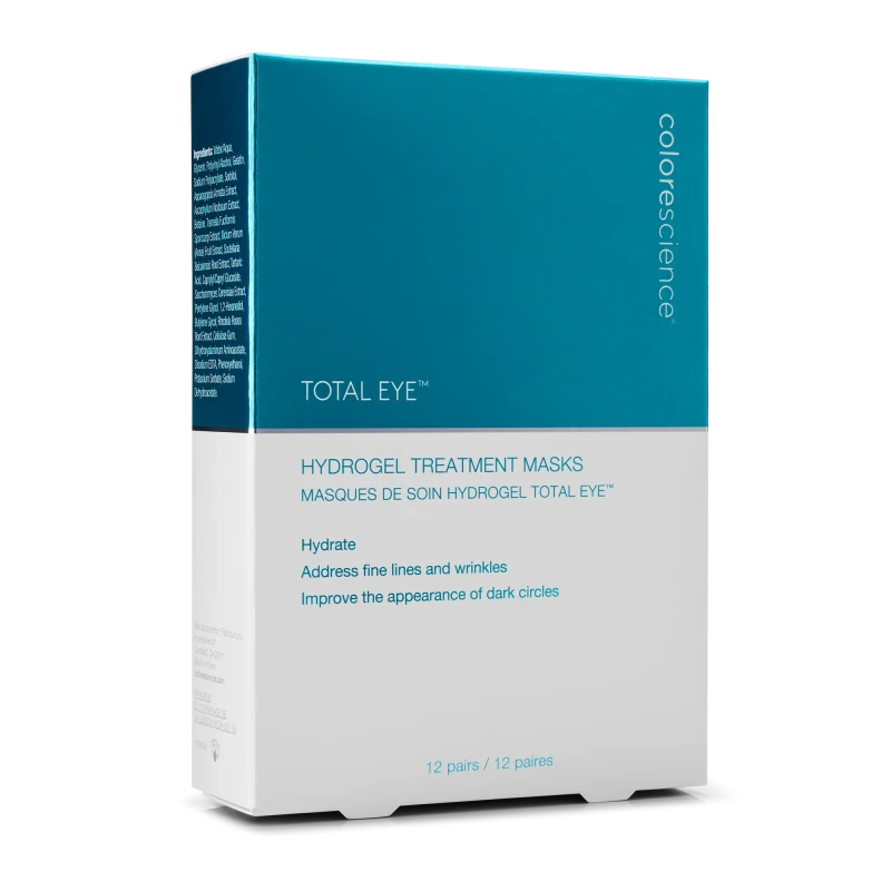 Colorescience Total Eye® Hydrogel Treatment Masks | Hidrogela maskas acu zonai 12 pāri