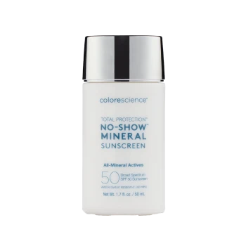 Colorescience Total Protection® No-Show™ Mineral Sunscreen SPF50 | Особенно лёгкий минеральный SPF для лица и тела 50 мл