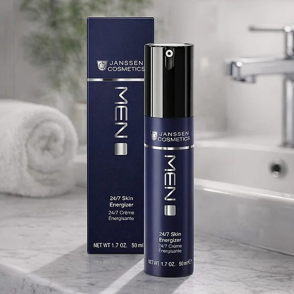 Janssen Cosmetics 24/7 Skin Energizer | Anti-age Sejas Krēms Vīriešiem, 50 ml