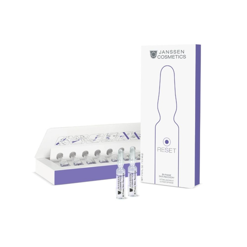 Janssen RESET Bi-Phase Skin Recovery Ampoules | Ādas atjaunojošs ampulu kurss 7 x 2 ml