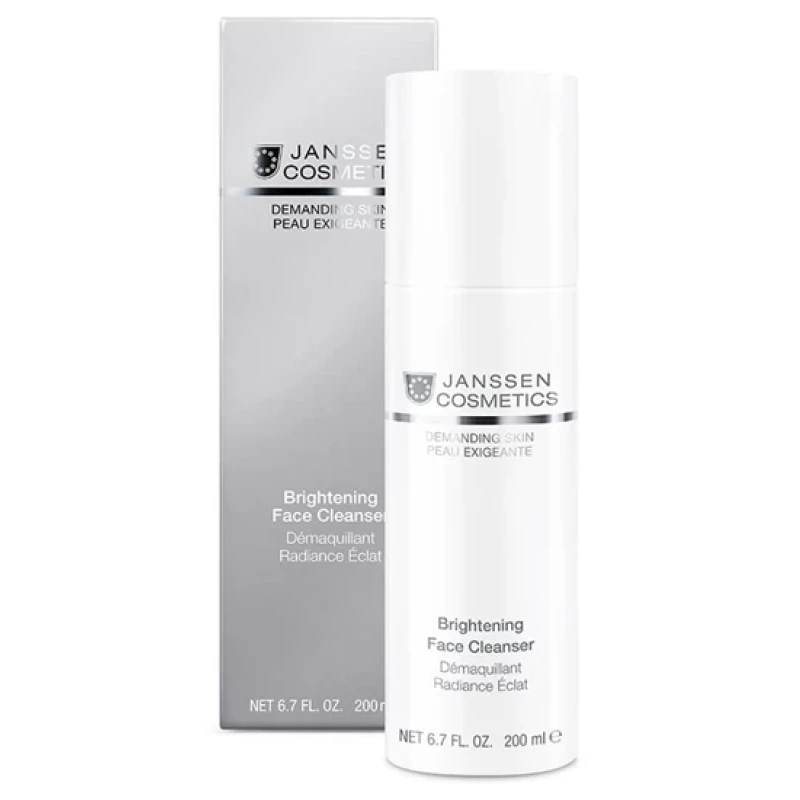Janssen Cosmetics Brightening Face Cleanser | Izgaismojošs Attīrošs Losjons, 200 ml