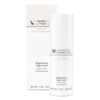 Janssen Brightening Night Care | Осветляющий ночной крем от пигментации 50 мл