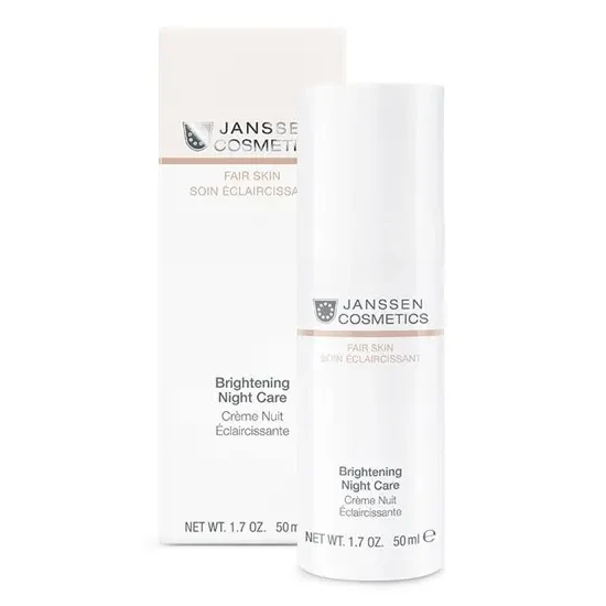 Janssen Brightening Night Care | Izgaismojošs nakts krēms pigmentācijai 50 ml