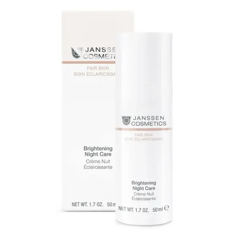 Janssen Brightening Night Care | Izgaismojošs nakts krēms pigmentācijai 50 ml