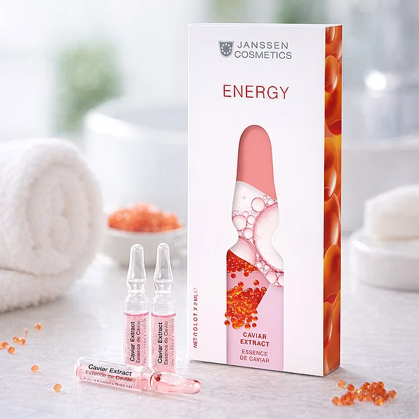 Janssen Caviar Extract Fluid | Kaviāra ampulas ādas atjaunošanai 7 x 2 ml