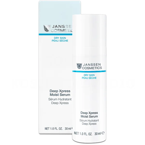 Janssen Cosmetics Deep Xpress Moist Serum | Intensīvi Mitrinošs Serums, 30 ml