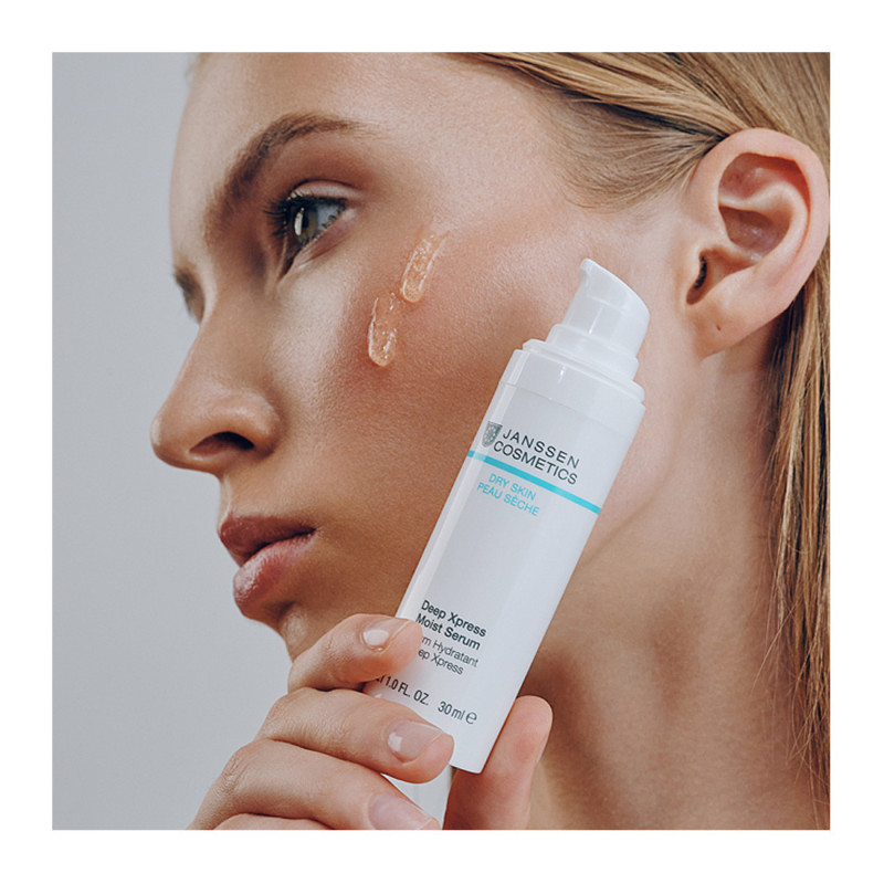 Janssen Cosmetics Deep Xpress Moist Serum | Intensīvi Mitrinošs Serums, 30 ml