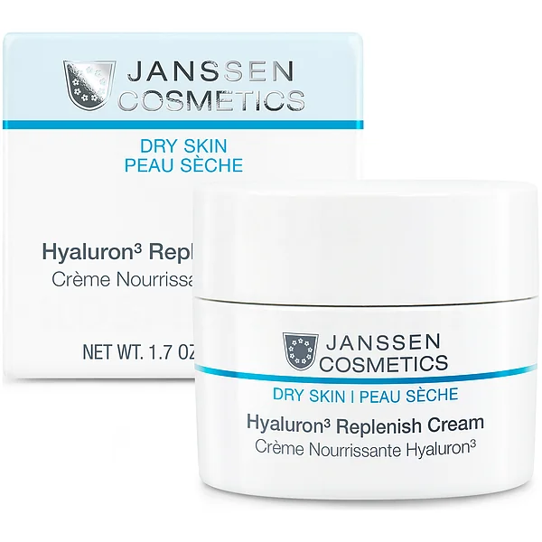 Janssen Cosmetics Hyaluron³ Replenish Cream | Восстанавливающий крем с гиалуроновой кислотой, 50 мл