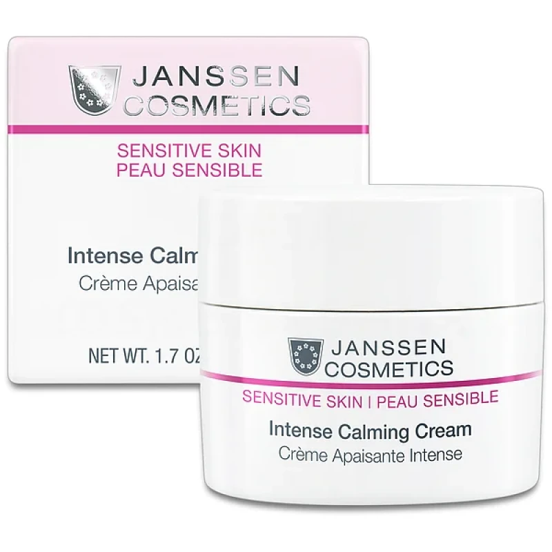 Janssen Cosmetics Intense Calming Cream | Intensīvi Nomierinošs Krēms Jutīgai Ādai, 50 ml