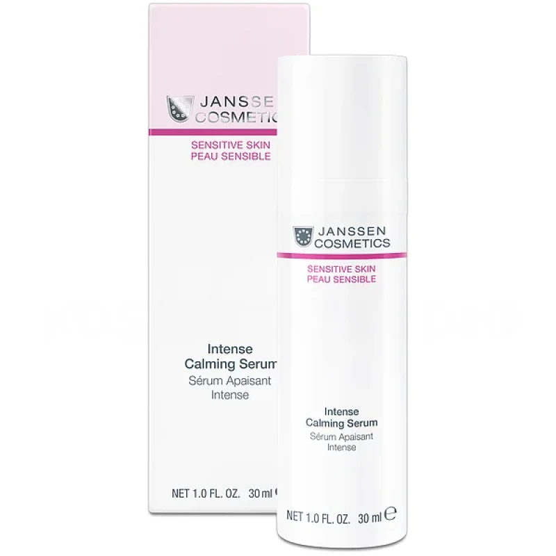 Janssen Cosmetics Intense Calming Serum | Nomierinošs Serums Jutīgai Ādai, 30 ml